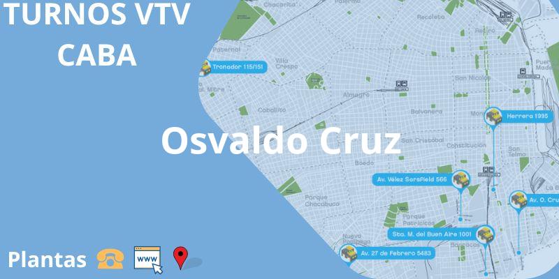 turnos vtv Osvaldo Cruz