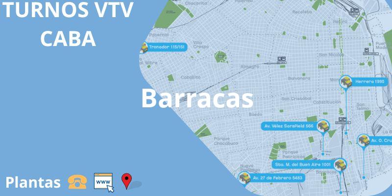 turnos vtv Barracas