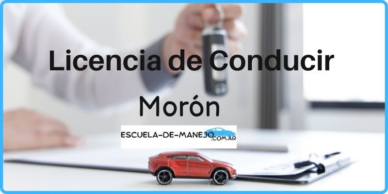 como renovar licencia de conducir moron requisitos