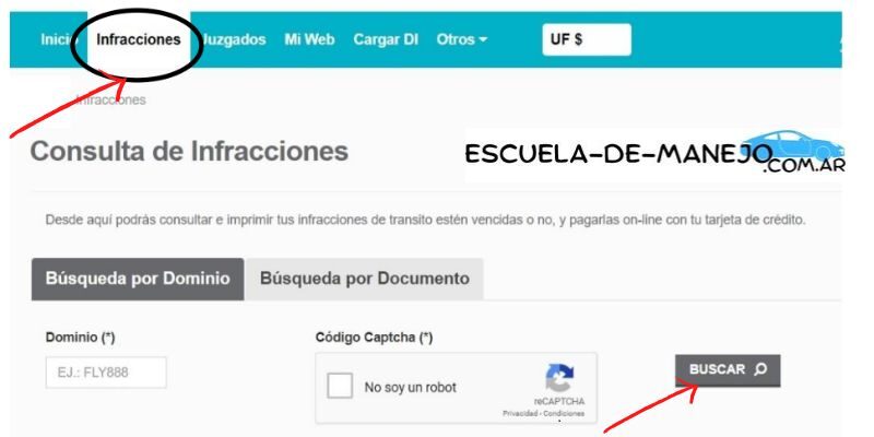 consulta de infracciones provincia de buenos aires