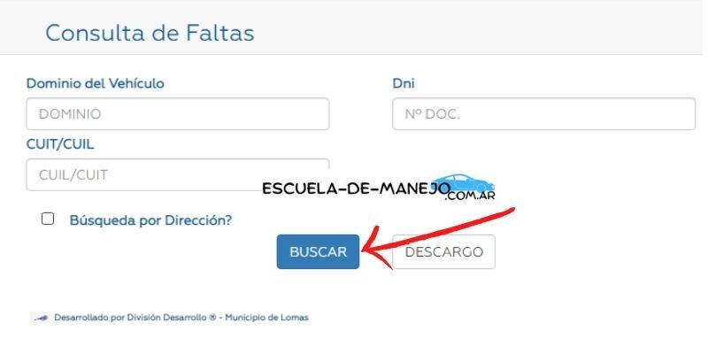 consulta de multas lomas de zamora