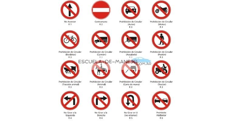 imagenes señales de prohibicion