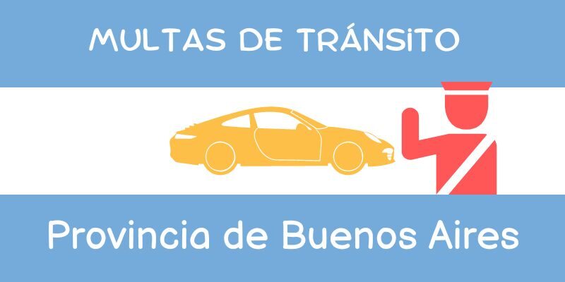multas de tránsito provincia de buenos aires