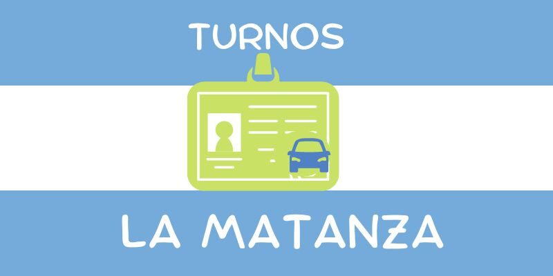turno licencia de conducir la matanza